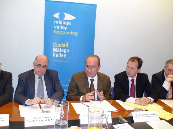 El BBVA donará un millón de euros para hacer realidad el proyecto Málaga Valley