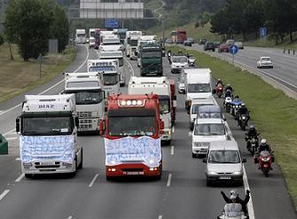 El parón de los transportistas también paraliza la entrega de pedidos de informática