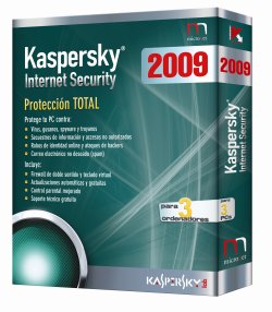 Kaspersky lanza la versión 2009 de su antivirus y su ‘suite’ de seguridad para usuario doméstico