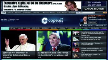 La COPE conecta su futuro a Internet