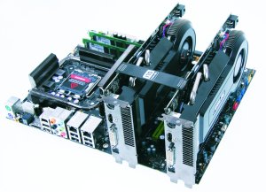 SLI con Asus EN9600 GT Matrix