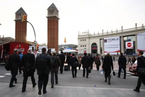 El Mobile World Congress aguanta la crisis económica
