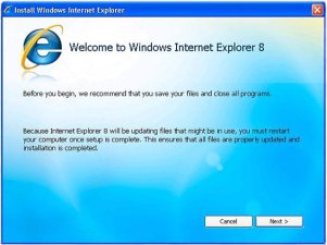 Llega Internet Explorer 8