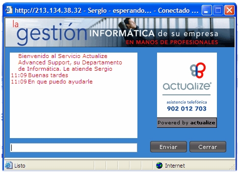 Actualize incorpora el servicio de tele-asistencia remota en los ordenadores Ahtec