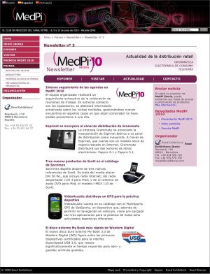 Más recursos para el expositor en Medpi Iberia 2010