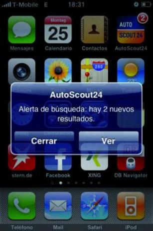 Sistema de alertas en el móvil para la venta de vehículos “a la carta”