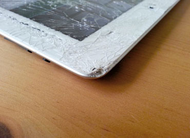 broken ipad