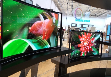 paneles curvos OLED de Samsung