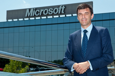 Juan José Amor, director de canal y pymes de Microsoft Ibérica.