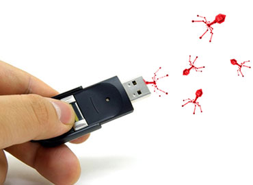 Pendrive con virus
