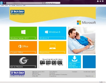 Tech Data web Espacio Microsoft