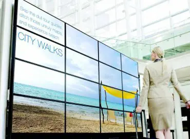 panel digital signage