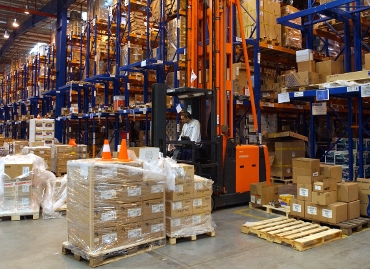 almacén de Tech Data en España