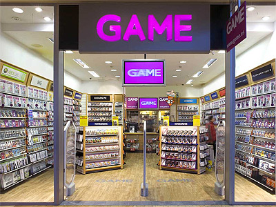 tienda de la cadena de videojuegos GAME