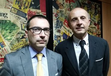 David Tauste y Cesare Valenti, de Itway