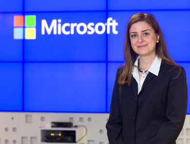 Pilar Santamaría, Microsoft