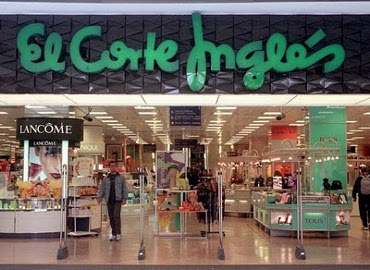 El Corte Inglés, fachada de unos grandes almacenes