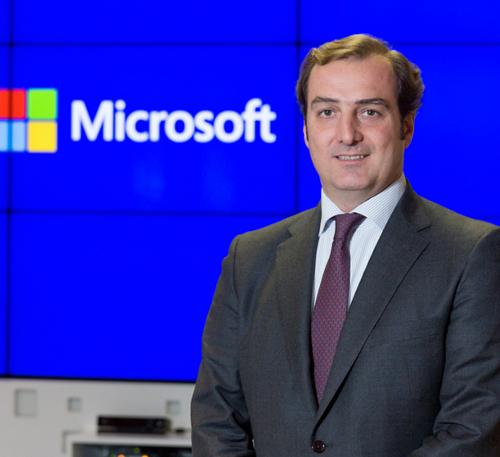 Ángel Saénz de Cenzano, director de la división de Plataforma, Desarrollo e Innovación de Microsoft Ibérica.