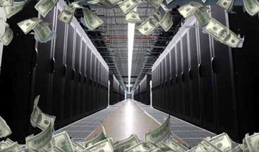Dinero y centro de datos.