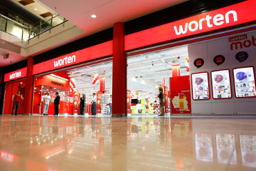 Establecimiento de la cadena Worten.