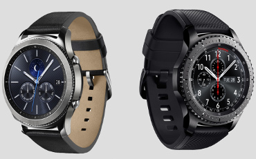 Samsung Gear S3 Classic y Frontier.