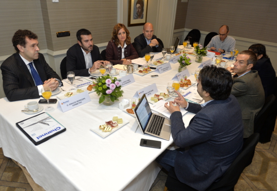 Aspecto general de la mesa sobre GDPR organizada por CHANNEL PARTNER.