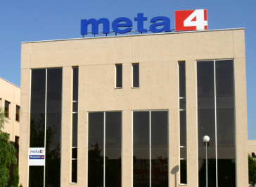 Edificio de Meta4 a las afueras de Madrid.