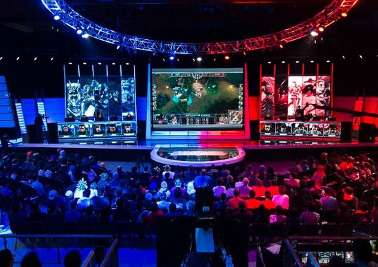 Concentración de e-sports.