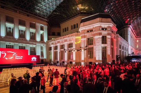 Fiesta de 15º aniversario de Huawei en España.