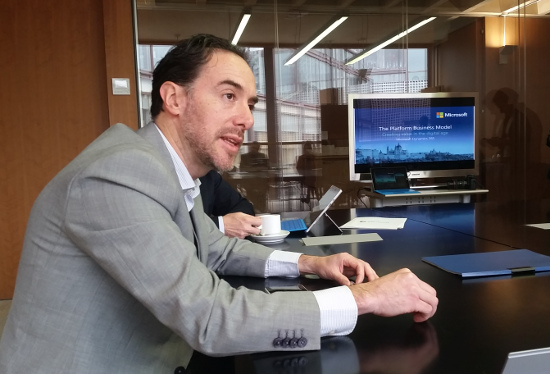 David Negrete, responsable de Microsoft Dynamics en EMEA.