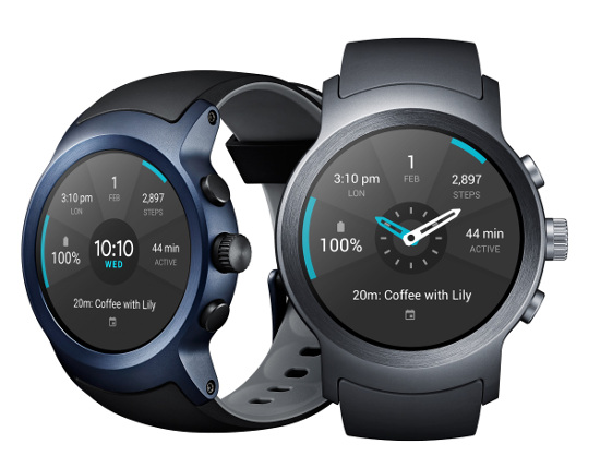 LG WATCH Sport.
