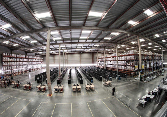 Almacén logístico en Pinto de MediaMarkt.