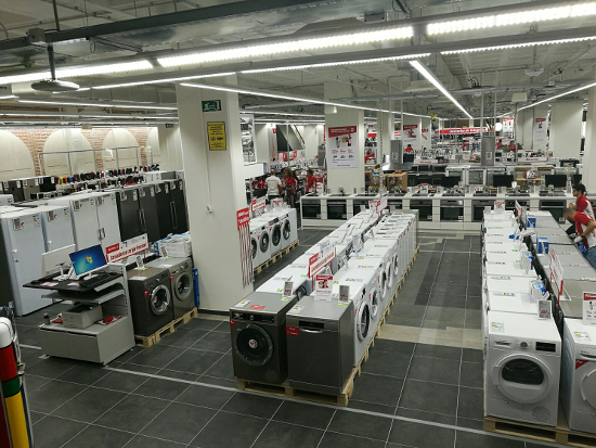 Establecimiento de MediaMarkt en el centro de Madrid.