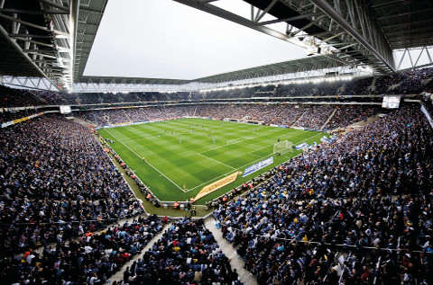 Campo de fútbol del Espanyol en Cornellá.