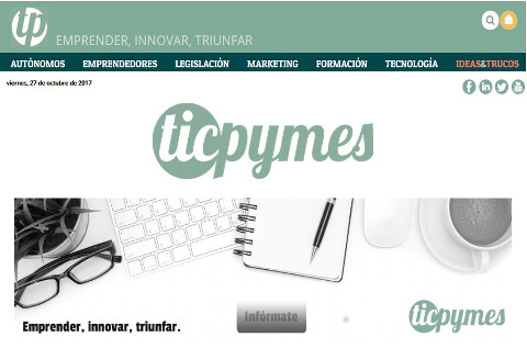 TicPymes, la web del emprendedor