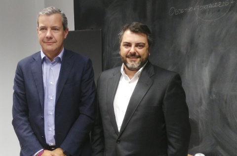 Valentín Martín y Pablo Collantes, de Aruba