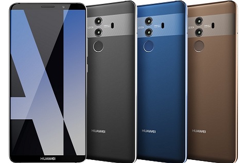 Llega al mercado el Huawei Mate 10 para competir con el Samsung Note 8