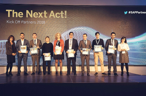 Premiados del canal de SAP en 2017.