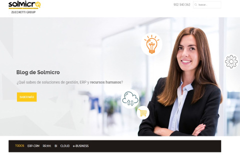 Blog de la nueva web de Solmicro.