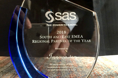 Premio concedido a Innova-tsn por parte de SAS