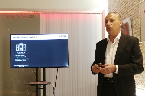 Ángel Fernández, director general de Hitachi Vantara