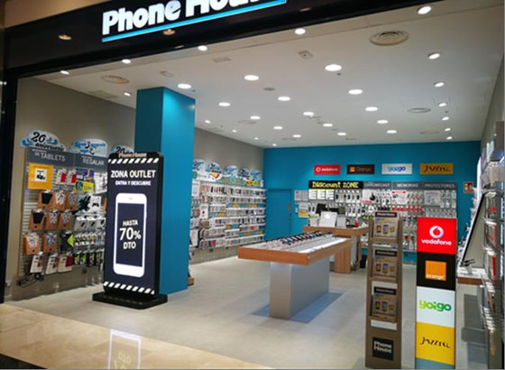 Establecimiento de Phone House en Madrid.