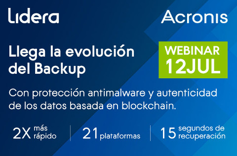Webinar de Lidera para julio de 2018.