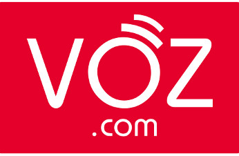 Logo de VOZ.COM.