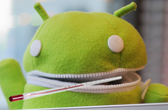 Android enfermo.