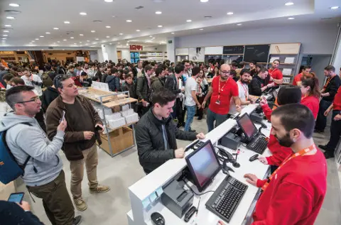 Una de las tiendas exclusivas de Xiaomi en España.