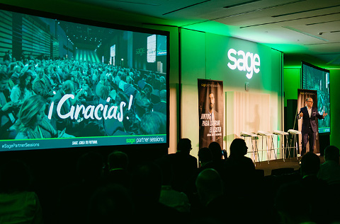 Luis Pardo, CEO de Sage, en una edición anterior de Sage Sessions.