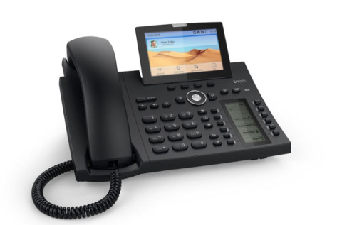 Teléfono IP D385 de Snom.