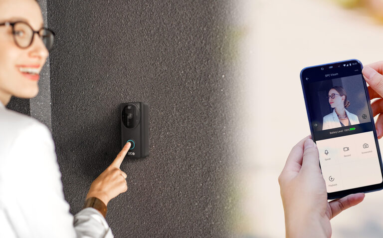 Kit de seguridad en el hogar de SPC.