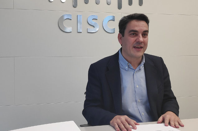 Gabriel Maestroarena, director de canal de Cisco en España.